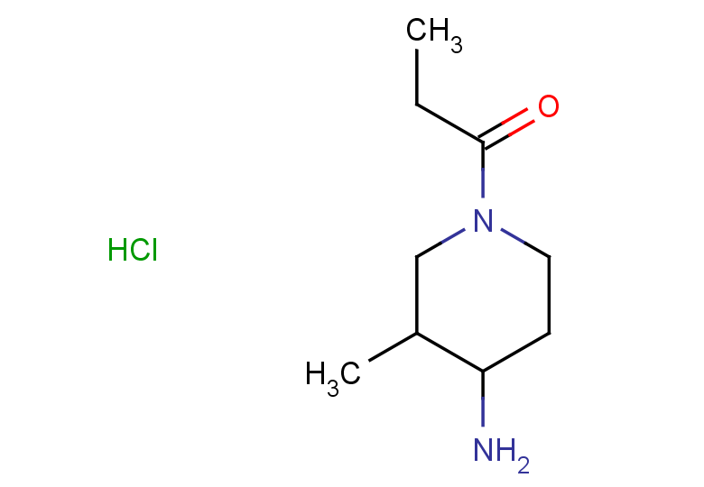 1-(4-amino-3-methylpiperidin-1-yl)propan-1-one hydrochloride
