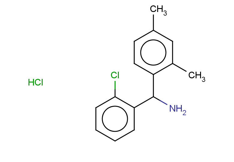 (2-chlorophenyl)(2,4-dimethylphenyl)methanamine hydrochloride