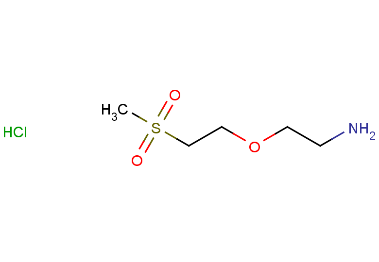 2-(2-methanesulfonylethoxy)ethan-1-amine hydrochloride