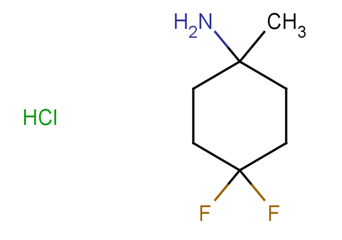 4,4-difluoro-1-methylcyclohexan-1-amine hydrochloride