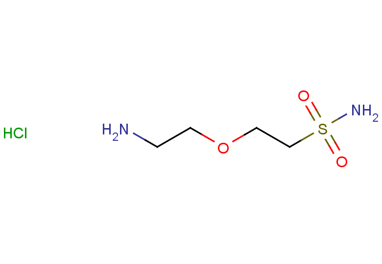 2-(2-aminoethoxy)ethane-1-sulfonamide hydrochloride