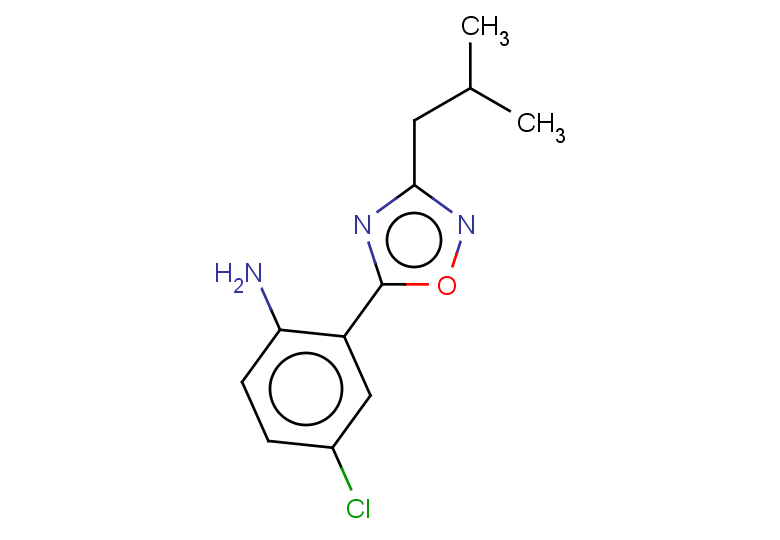 4-chloro-2-[3-(2-methylpropyl)-1,2,4-oxadiazol-5-yl]aniline