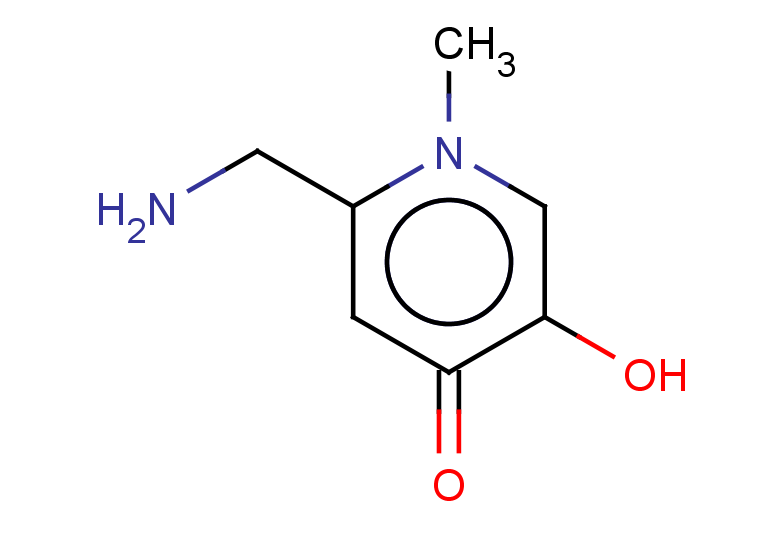 2-(aminomethyl)-5-hydroxy-1-methyl-1,4-dihydropyridin-4-one