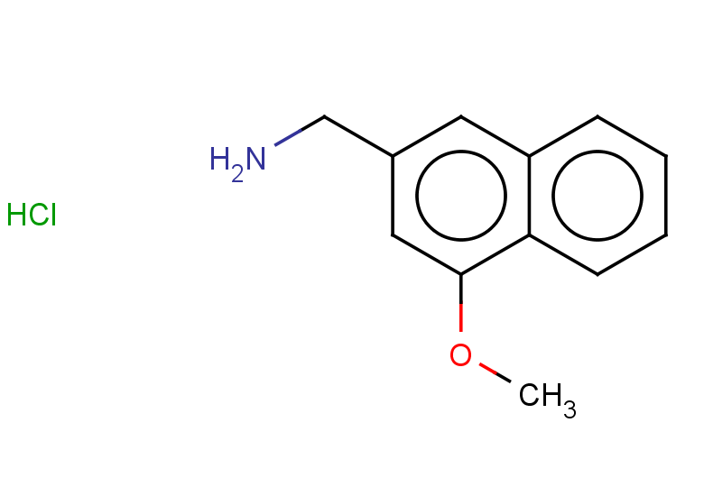 (4-methoxynaphthalen-2-yl)methanamine hydrochloride