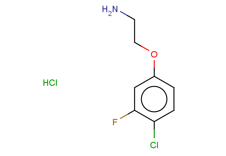 2-(4-chloro-3-fluorophenoxy)ethan-1-amine hydrochloride