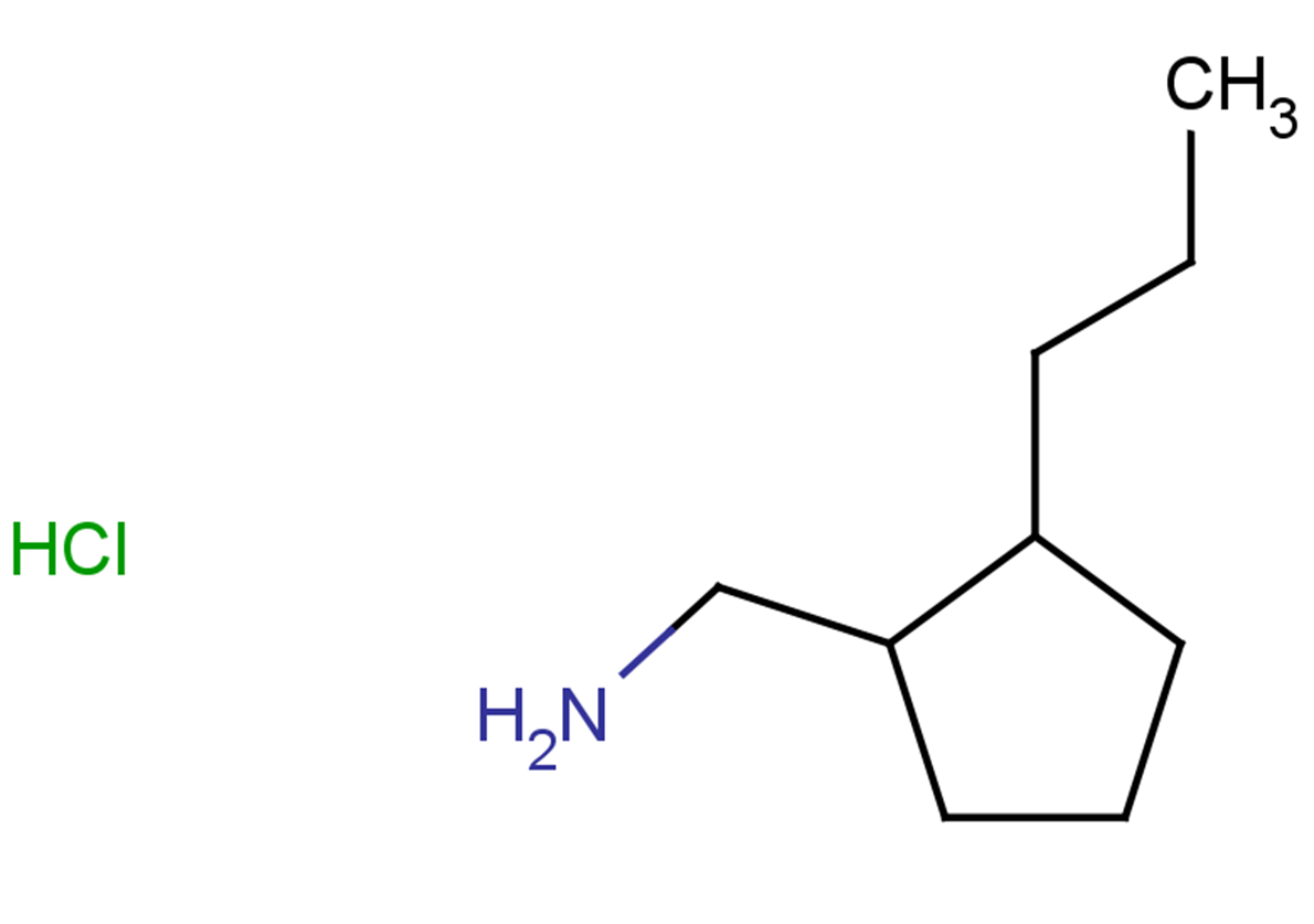(2-propylcyclopentyl)methanamine hydrochloride