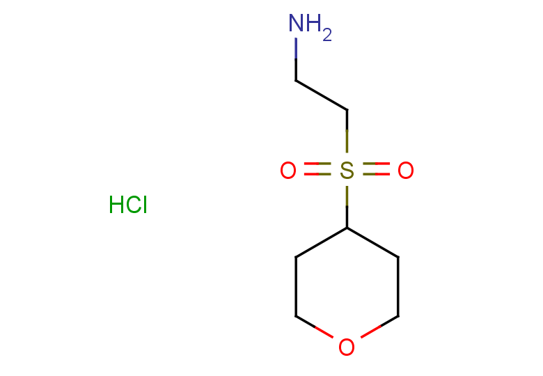2-(oxane-4-sulfonyl)ethan-1-amine hydrochloride
