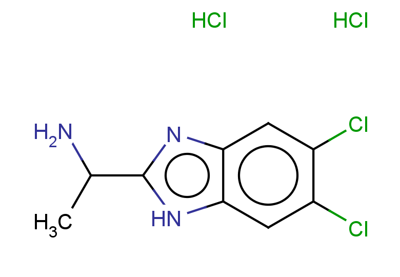 1-(5,6-dichloro-1H-1,3-benzodiazol-2-yl)ethan-1-amine dihydrochloride