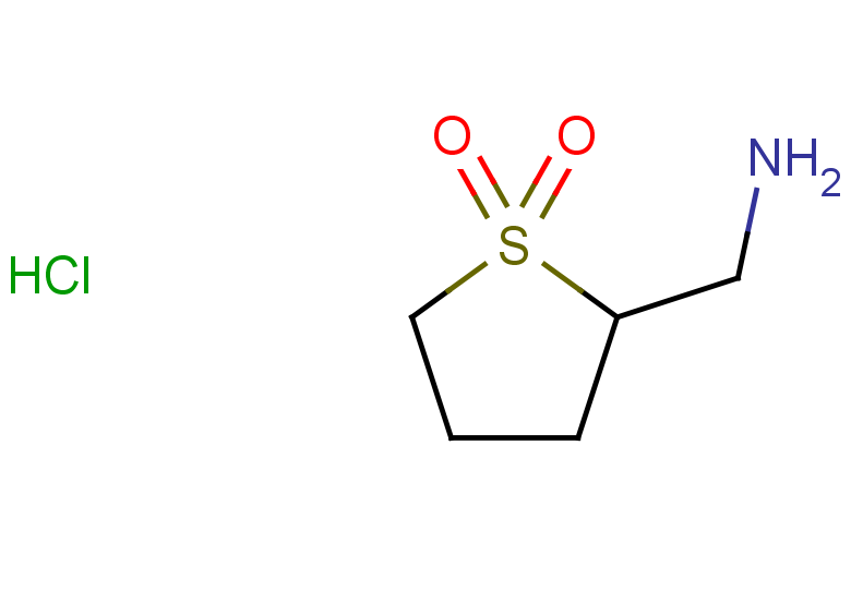 2-(aminomethyl)-1lambda6-thiolane-1,1-dione hydrochloride