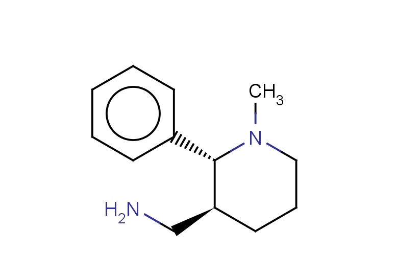 rac-1-[(2R,3S)-1-methyl-2-phenylpiperidin-3-yl]methanamine, trans