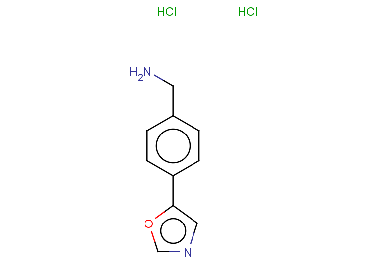[4-(1,3-oxazol-5-yl)phenyl]methanamine dihydrochloride