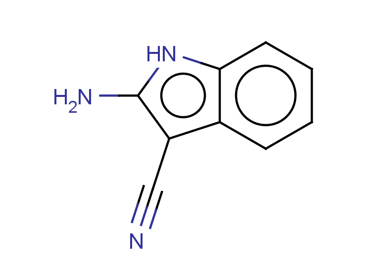 2-amino-1H-indole-3-carbonitrile