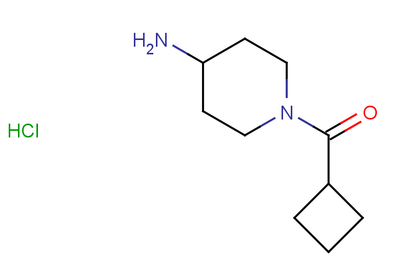1-cyclobutanecarbonylpiperidin-4-amine hydrochloride