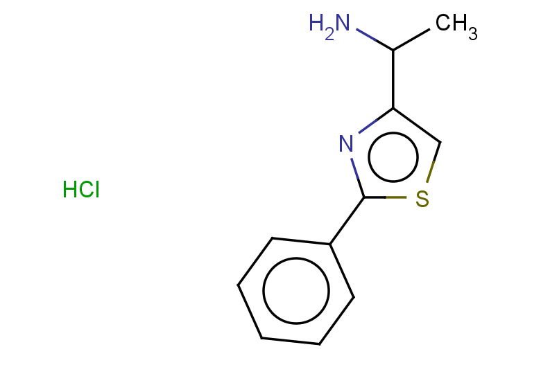 1-(2-phenyl-1,3-thiazol-4-yl)ethan-1-amine hydrochloride
