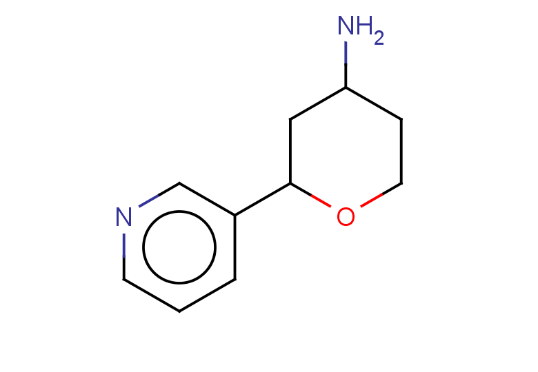 2-(pyridin-3-yl)oxan-4-amine, Mixture of diastereomers