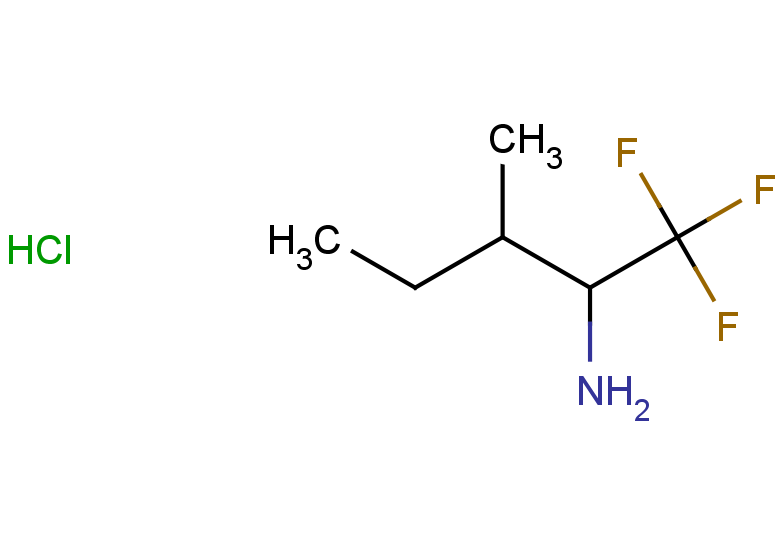 1,1,1-trifluoro-3-methylpentan-2-amine hydrochloride
