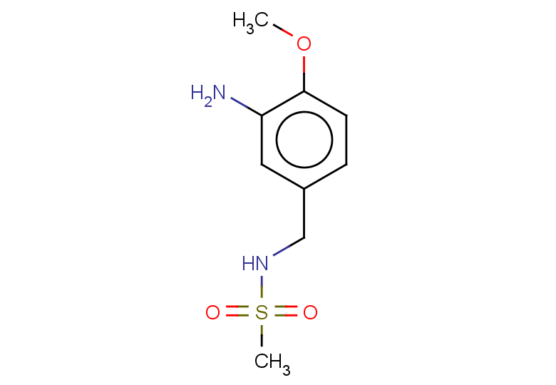 N-[(3-amino-4-methoxyphenyl)methyl]methanesulfonamide
