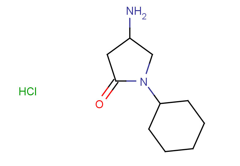 4-amino-1-cyclohexylpyrrolidin-2-one hydrochloride