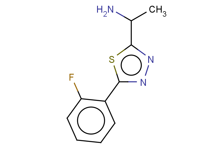 1-[5-(2-fluorophenyl)-1,3,4-thiadiazol-2-yl]ethan-1-amine