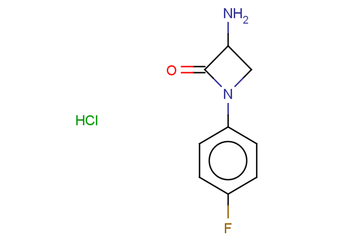 3-amino-1-(4-fluorophenyl)azetidin-2-one hydrochloride