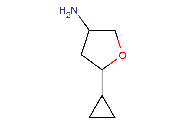 5-cyclopropyloxolan-3-amine, Mixture of diastereomers