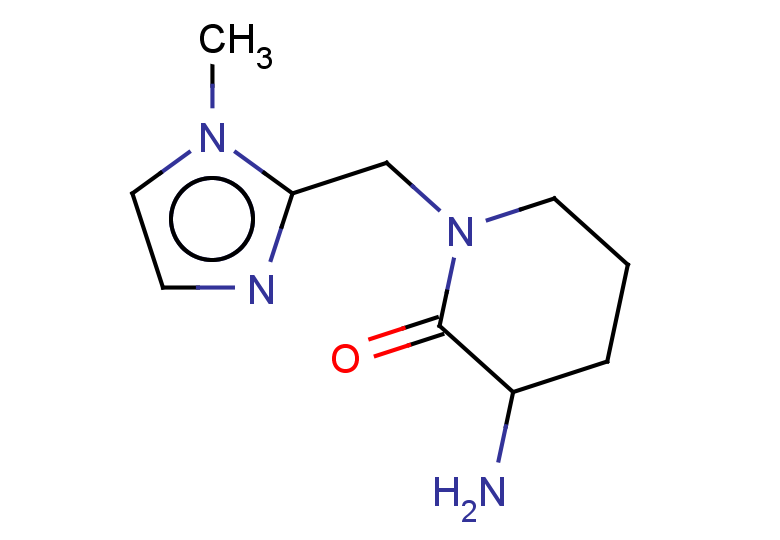 3-amino-1-[(1-methyl-1H-imidazol-2-yl)methyl]piperidin-2-one