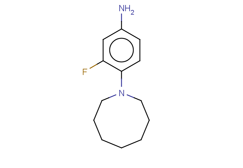 4-(azocan-1-yl)-3-fluoroaniline