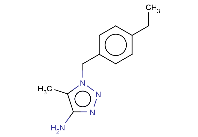 1-[(4-ethylphenyl)methyl]-5-methyl-1H-1,2,3-triazol-4-amine