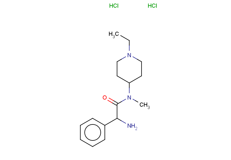 2-amino-N-(1-ethylpiperidin-4-yl)-N-methyl-2-phenylacetamide dihydrochloride