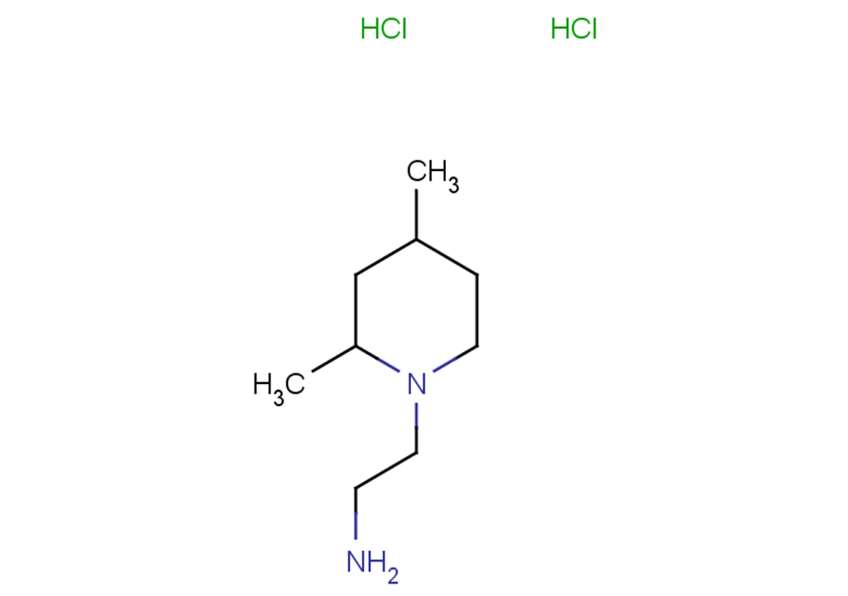 2-(2,4-dimethylpiperidin-1-yl)ethan-1-amine dihydrochloride
