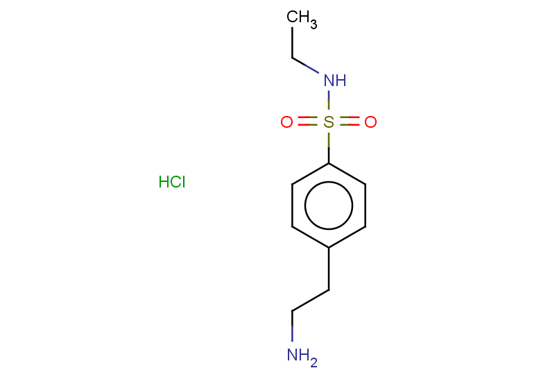 4-(2-aminoethyl)-N-ethylbenzenesulfonamide hydrochloride