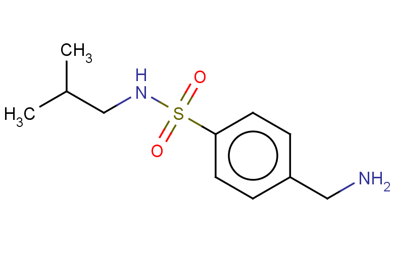 4-(aminomethyl)-N-(2-methylpropyl)benzene-1-sulfonamide