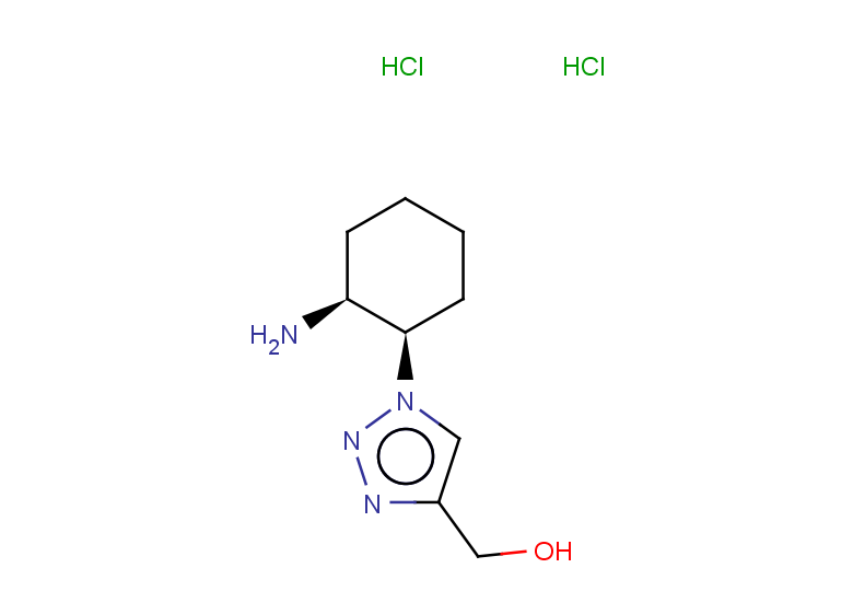 {1-[2-aminocyclohexyl]-1H-1,2,3-triazol-4-yl}methanol dihydrochloride, cis