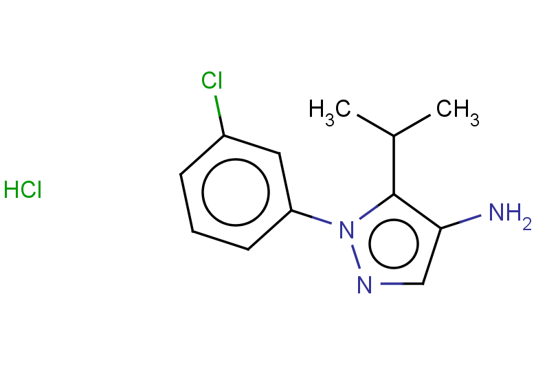 1-(3-chlorophenyl)-5-(propan-2-yl)-1H-pyrazol-4-amine hydrochloride