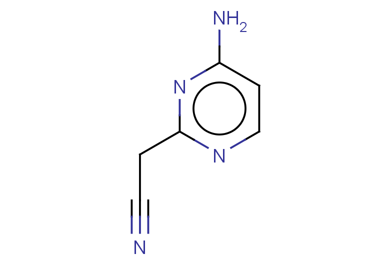 2-(4-aminopyrimidin-2-yl)acetonitrile