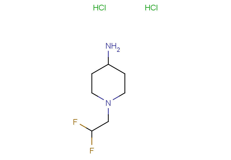 1-(2,2-difluoroethyl)piperidin-4-amine dihydrochloride