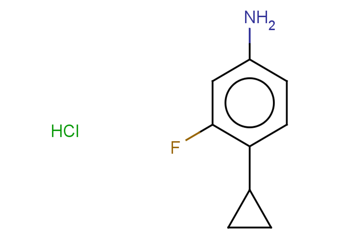 4-cyclopropyl-3-fluoroaniline hydrochloride