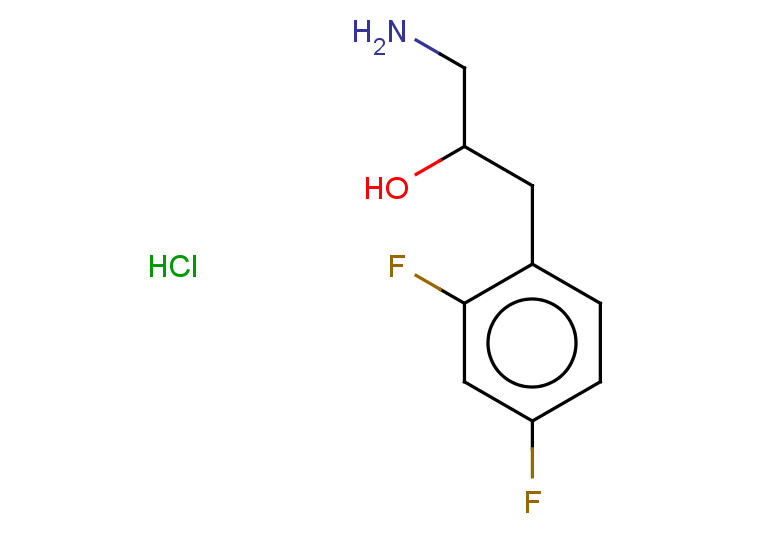 1-amino-3-(2,4-difluorophenyl)propan-2-ol hydrochloride