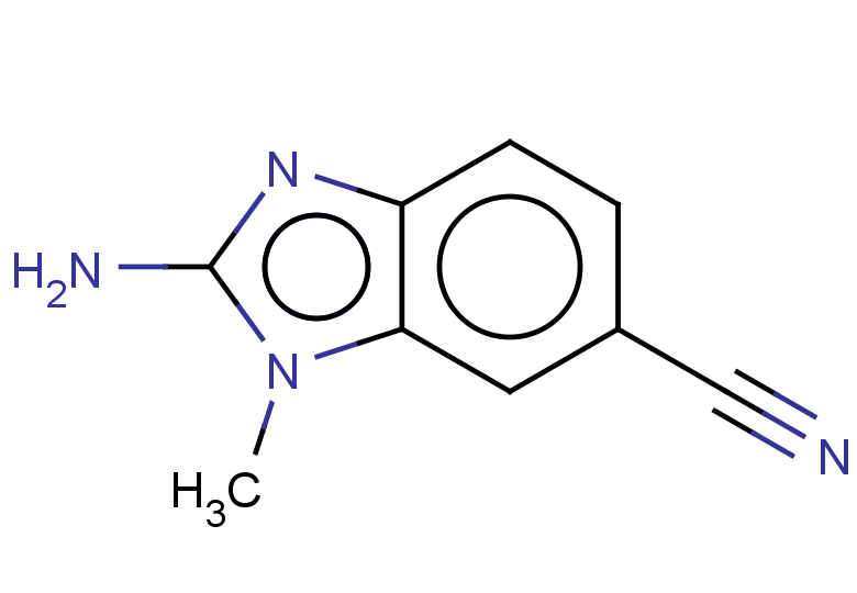 2-amino-1-methyl-1H-1,3-benzodiazole-6-carbonitrile