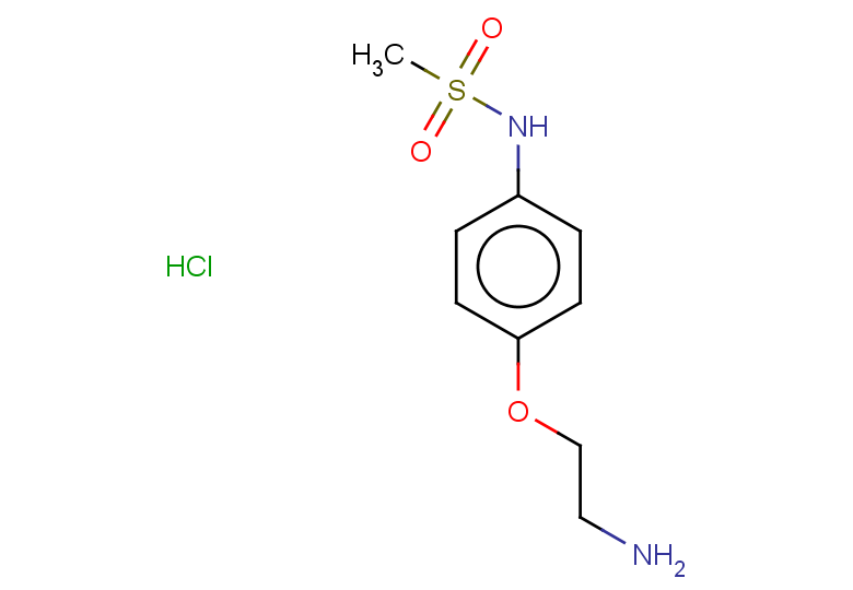 N-[4-(2-aminoethoxy)phenyl]methanesulfonamide hydrochloride