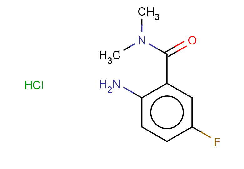 2-amino-5-fluoro-N,N-dimethylbenzamide hydrochloride