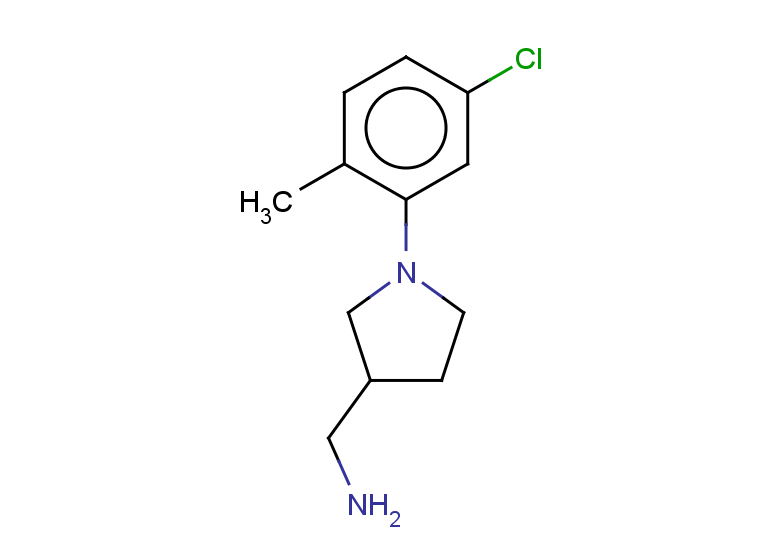 [1-(5-chloro-2-methylphenyl)pyrrolidin-3-yl]methanamine