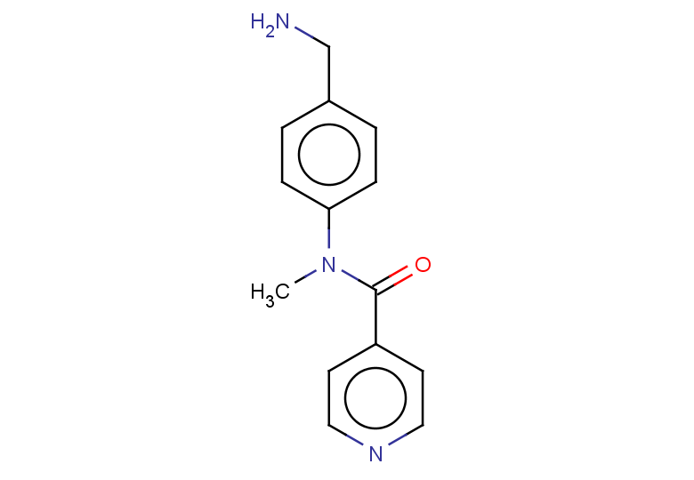 N-[4-(aminomethyl)phenyl]-N-methylpyridine-4-carboxamide