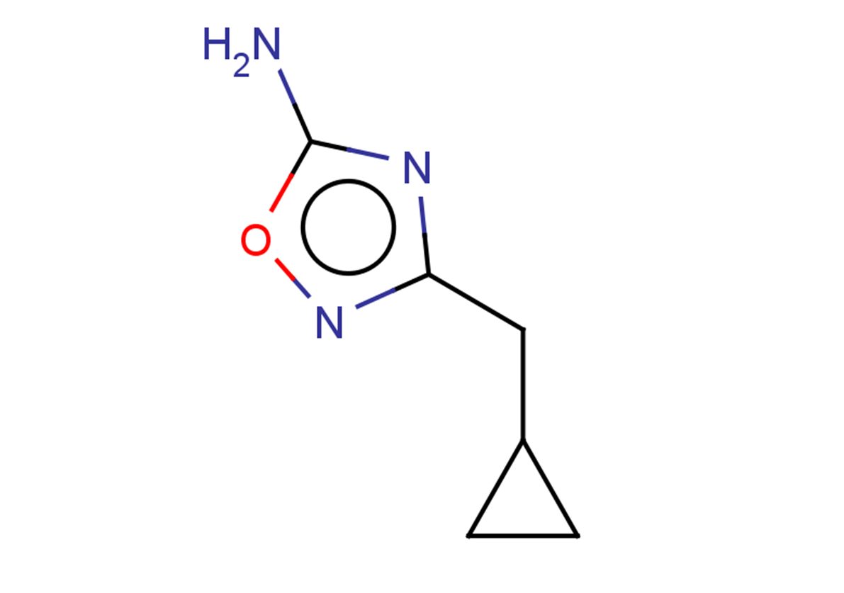3-(cyclopropylmethyl)-1,2,4-oxadiazol-5-amine