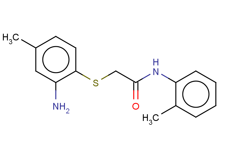 2-[(2-amino-4-methylphenyl)sulfanyl]-N-(2-methylphenyl)acetamide