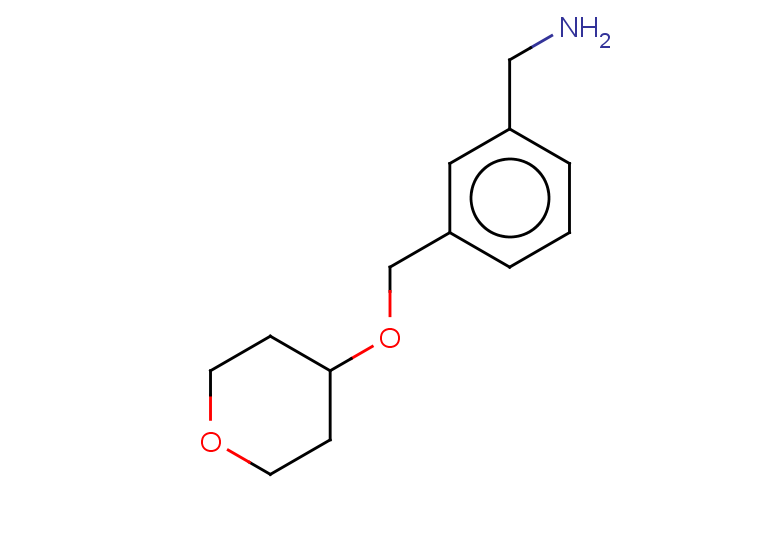 {3-[(oxan-4-yloxy)methyl]phenyl}methanamine