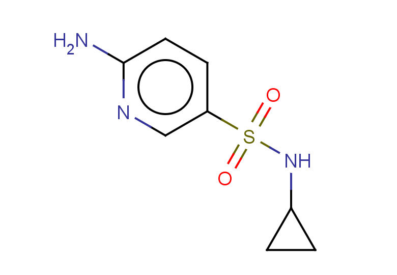 6-amino-N-cyclopropylpyridine-3-sulfonamide