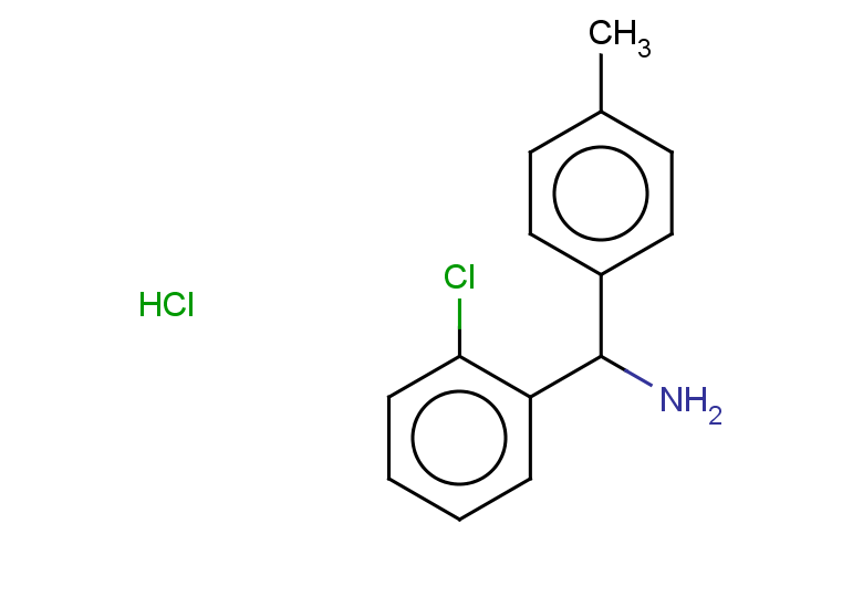 (2-chlorophenyl)(4-methylphenyl)methanamine hydrochloride