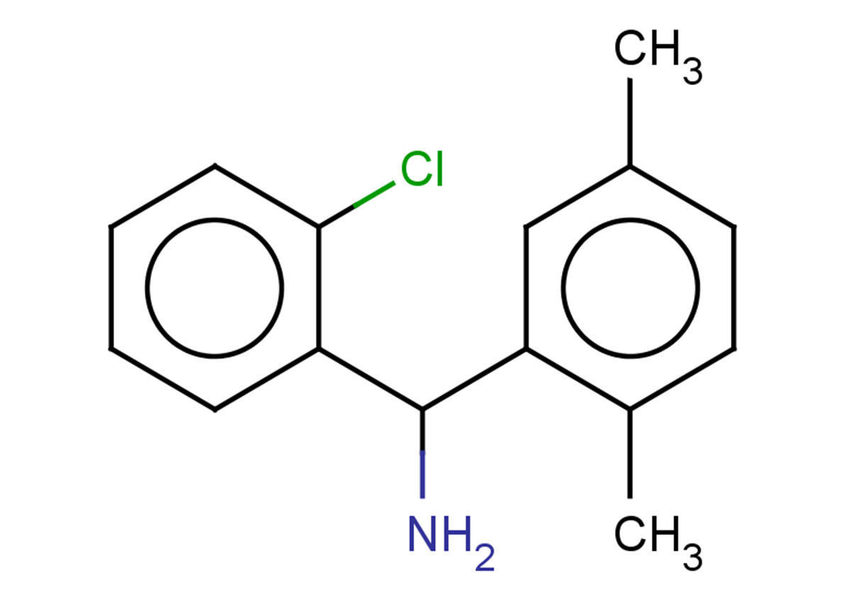 (2-chlorophenyl)(2,5-dimethylphenyl)methanamine