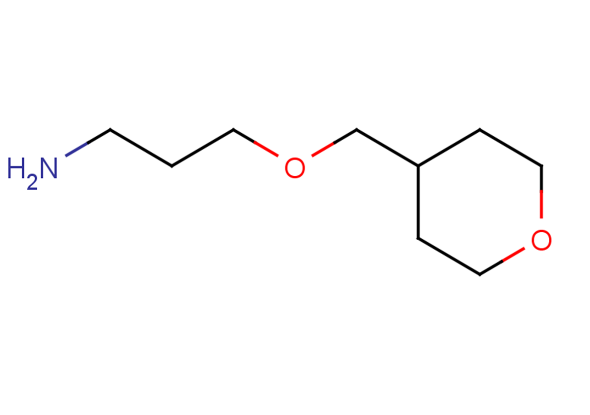 3-(oxan-4-ylmethoxy)propan-1-amine